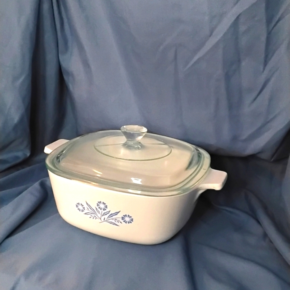 Corningware "Blue Floral" 1.5 Qt. Casserole Dish